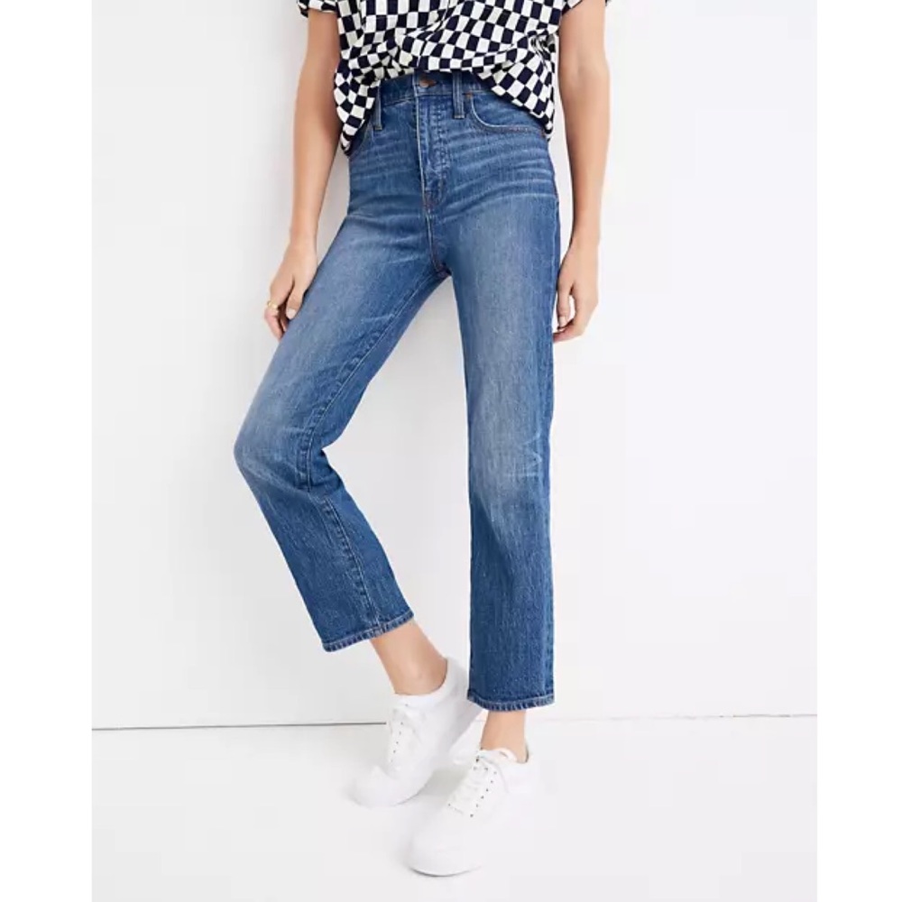 Madewell Slim Demi-Boot Jeans 👖